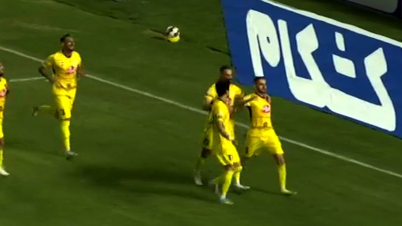 گل اول فجر به ذوب آهن توسط سینا شاه عباسی