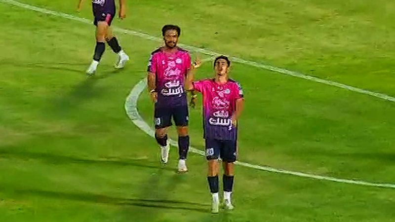 گل دوم آلومینیوم به استقلال خوزستان توسط عباس کهریزی