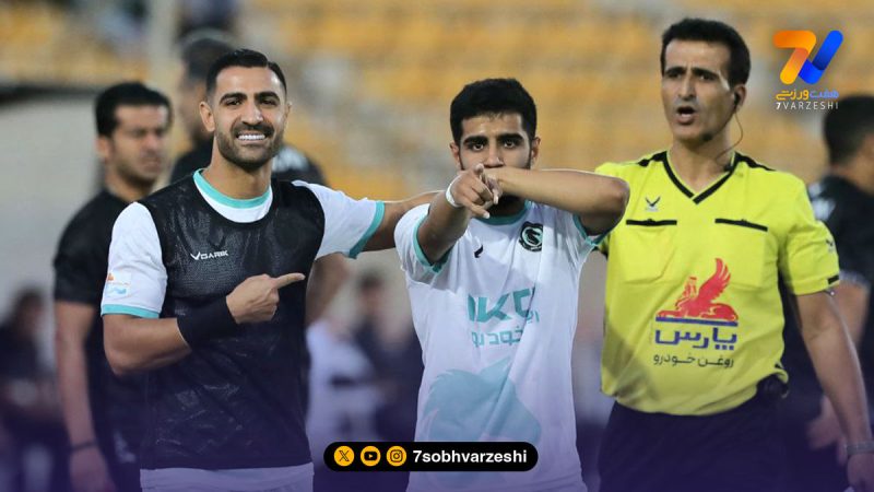 گل اول پیکان به شمس‌آذر توسط افشین صادقی