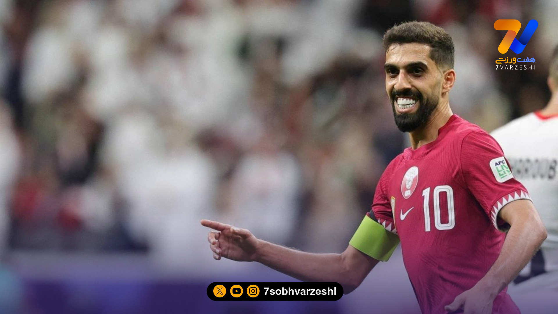 ستاره قطر پاداش جام جهانی را به غزه تقدیم کرد