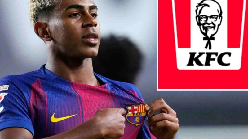 شوخی تند فست‌فود معروف با لامین یامال جنجالی شد