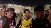 خروج بدون مصاحبه پرسپولیسی‌ها پس از شکست مقابل خیبر