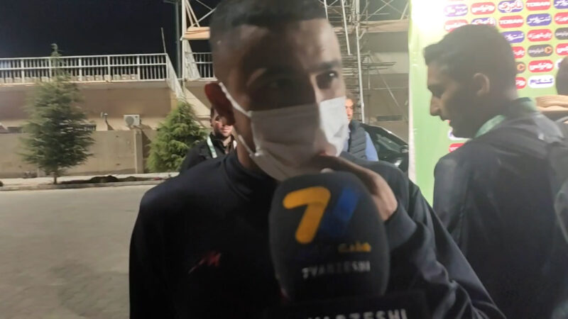 کاظمیان: سرما خوردم، صحبت نمی کنم