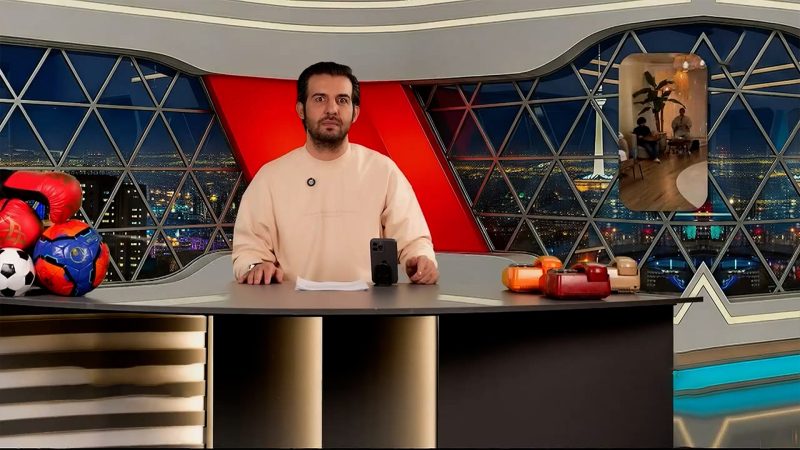 مجری تلویزیون: با وضعیت تیم ملی ما باید ریلکس کنیم نه شما آقای قلعه نویی