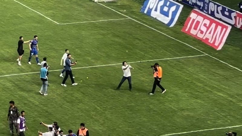 شادی خاص شاهپینتو بعد از برد مقابل فجرسپاسی