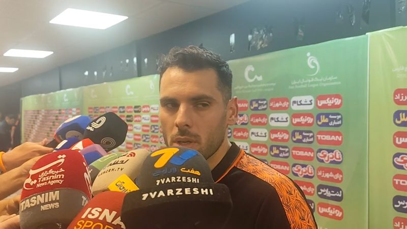 علیرضا نقی‌زاده: بازی خوب بود، اما نتوانستیم فشار لازم را بیاوریم