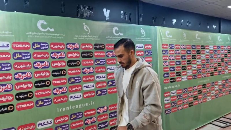 جلالی، بازیکن مصدوم استقلال، حاضر به مصاحبه نشد