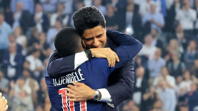 دمبله و پاری سن ژرمن در آستانه دعوا!