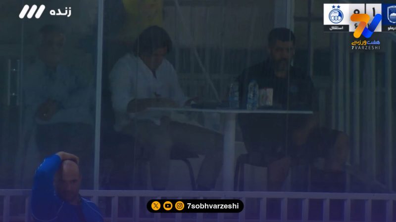 ساپینتو در اتاق شیشه ای دیوانه شد!
