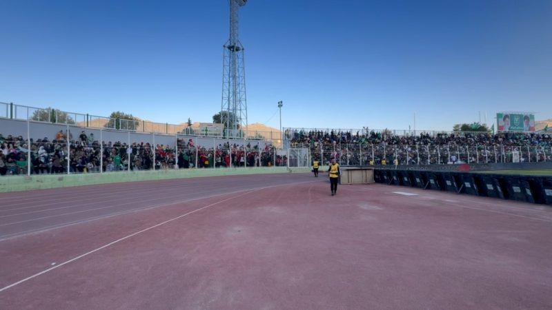 حضور جالب هواداران بانوی خیبری و پرسپولیسی در کنار هم