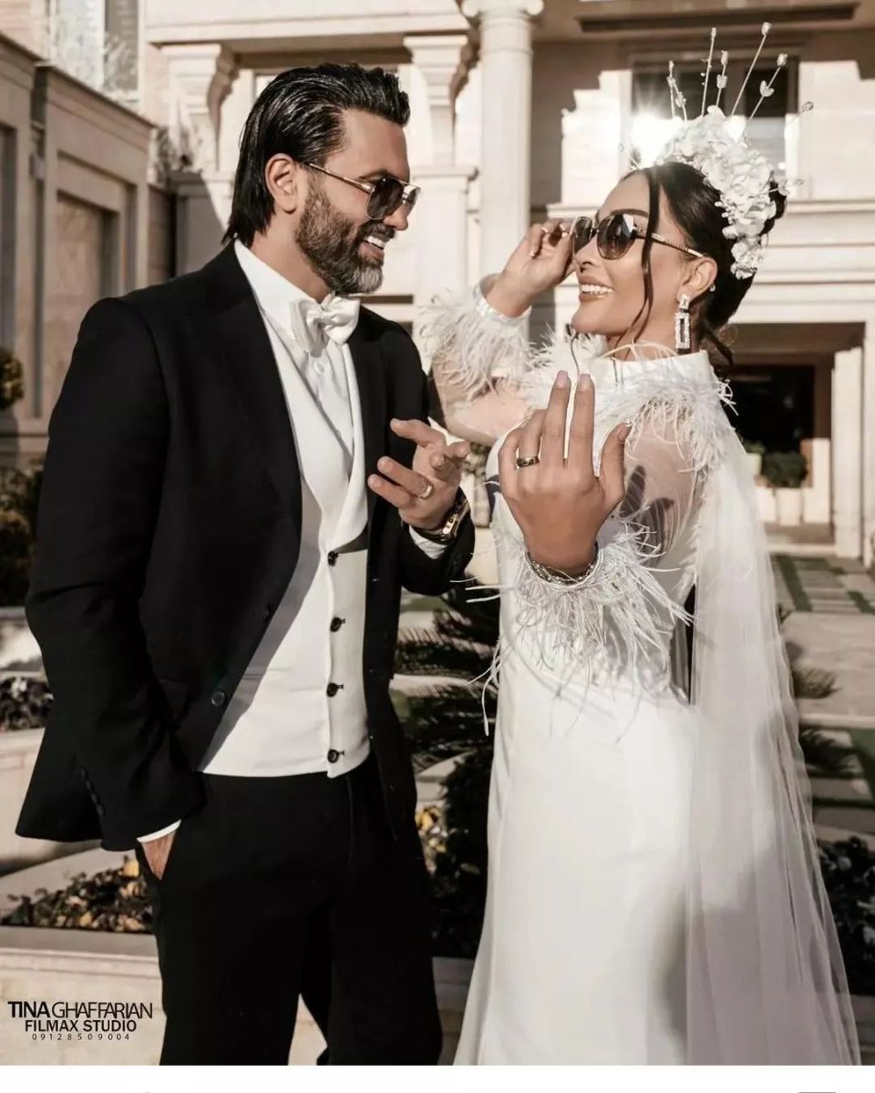 آلبوم عروسی فوق لاکچری مونا خانوم و علیرضا واحدی نیکبخت