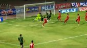 گل اول خیبر به پرسپولیس توسط عرفان معصومی
