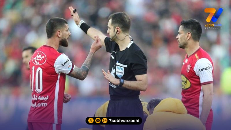 پیام حیدری داور دربی شد