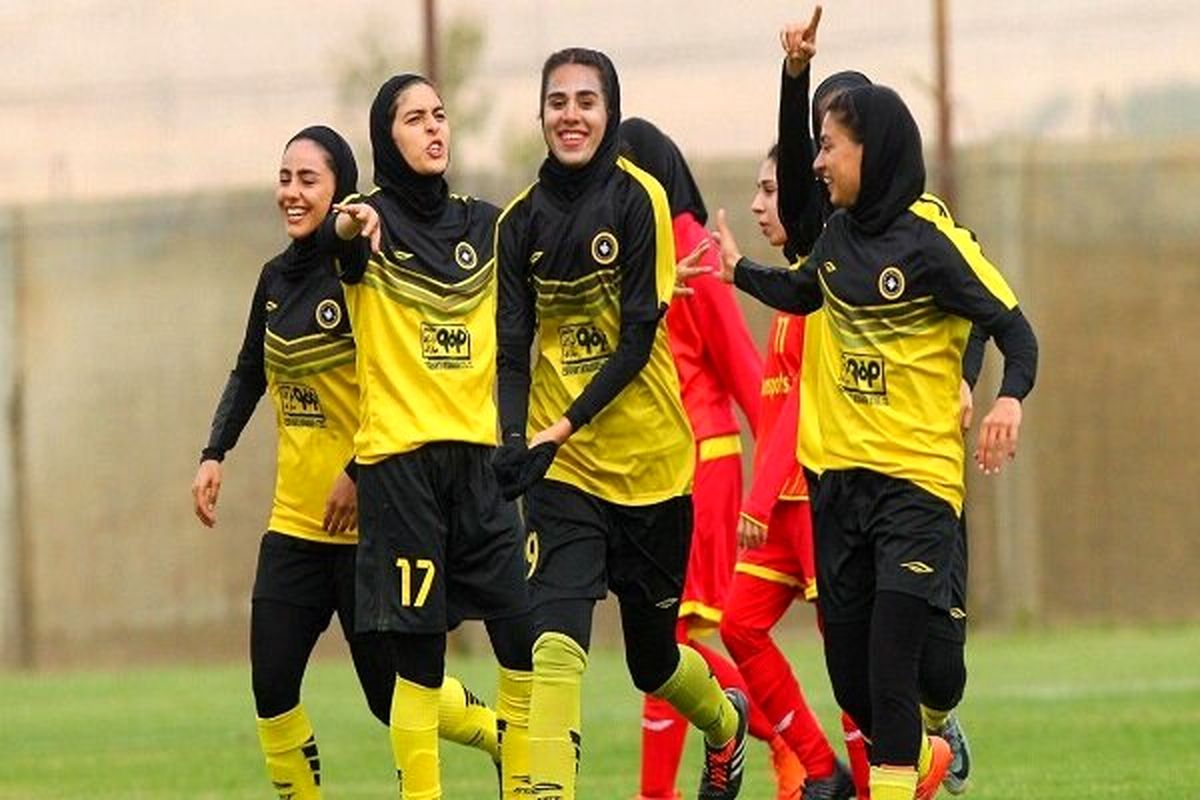 صدرنشینی مقتدرانه خاتون بم در پایان هفته ششم لیگ برتر فوتبال زنان