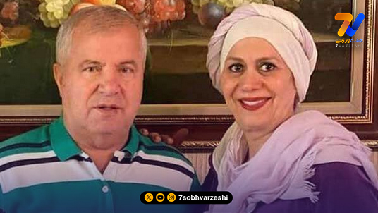 نگاهی به حیاط دلباز ویلای علی پروین