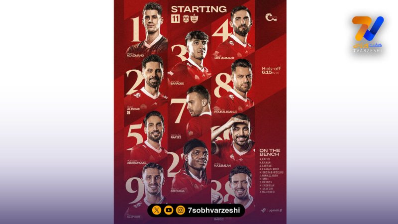 ترکیب پرسپولیس مقابل خیبر؛ تغییر قابل انتظار