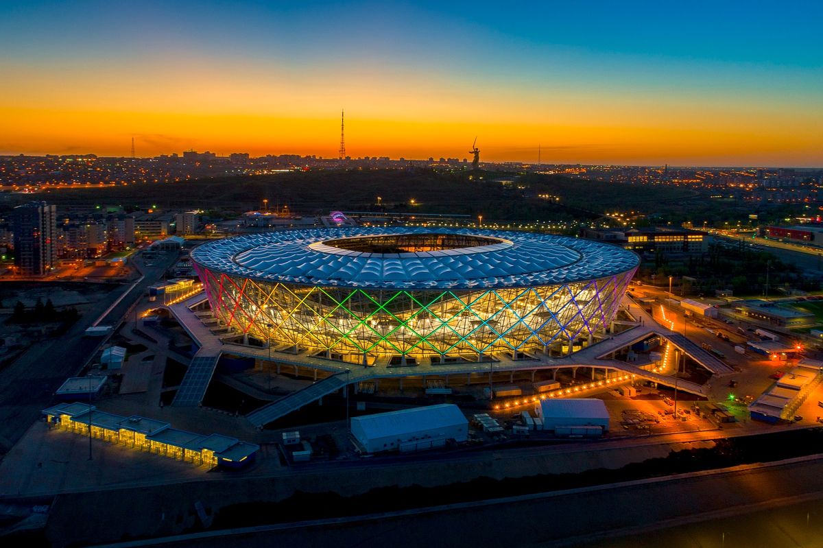 ۴۰ هزار تماشاگر برای نبرد ایران و روسیه؛ ولگوگراد آرنا پر می‌شود