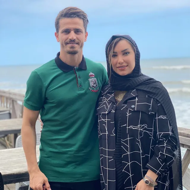 عکس وریا غفوری و همسرش مونا اردلان