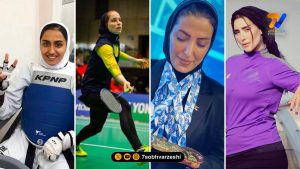 قاب ورزشی | شهربانو، مینو، ثریا آقایی و زهرا شیدایی