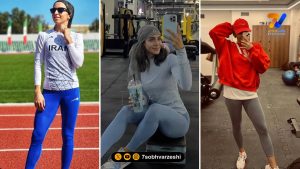 قاب ورزشی | فرزانه، مهسا میرزاطبیبی و پردیس عبدالمحمدی