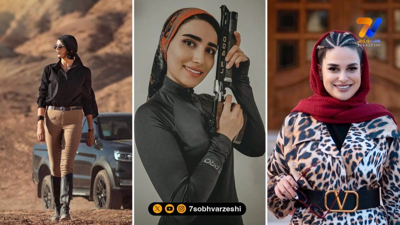 قاب ورزشی | نجمه، اکرم خدابنده و هانیه رستمیان