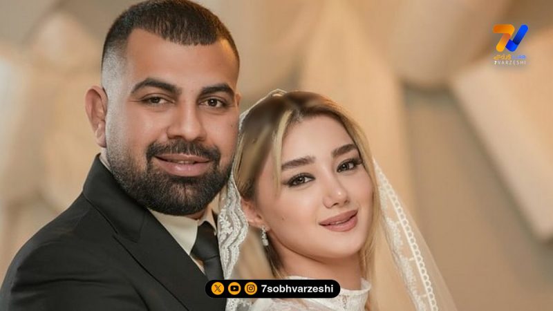 آلبوم عروسی زهرا یزدانی و همسر دومش زوج کشتی گیر
