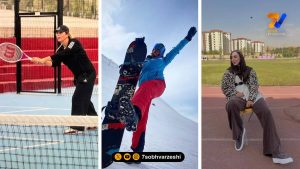 قاب ورزشی | مریم، الهام و مهروز ساعی