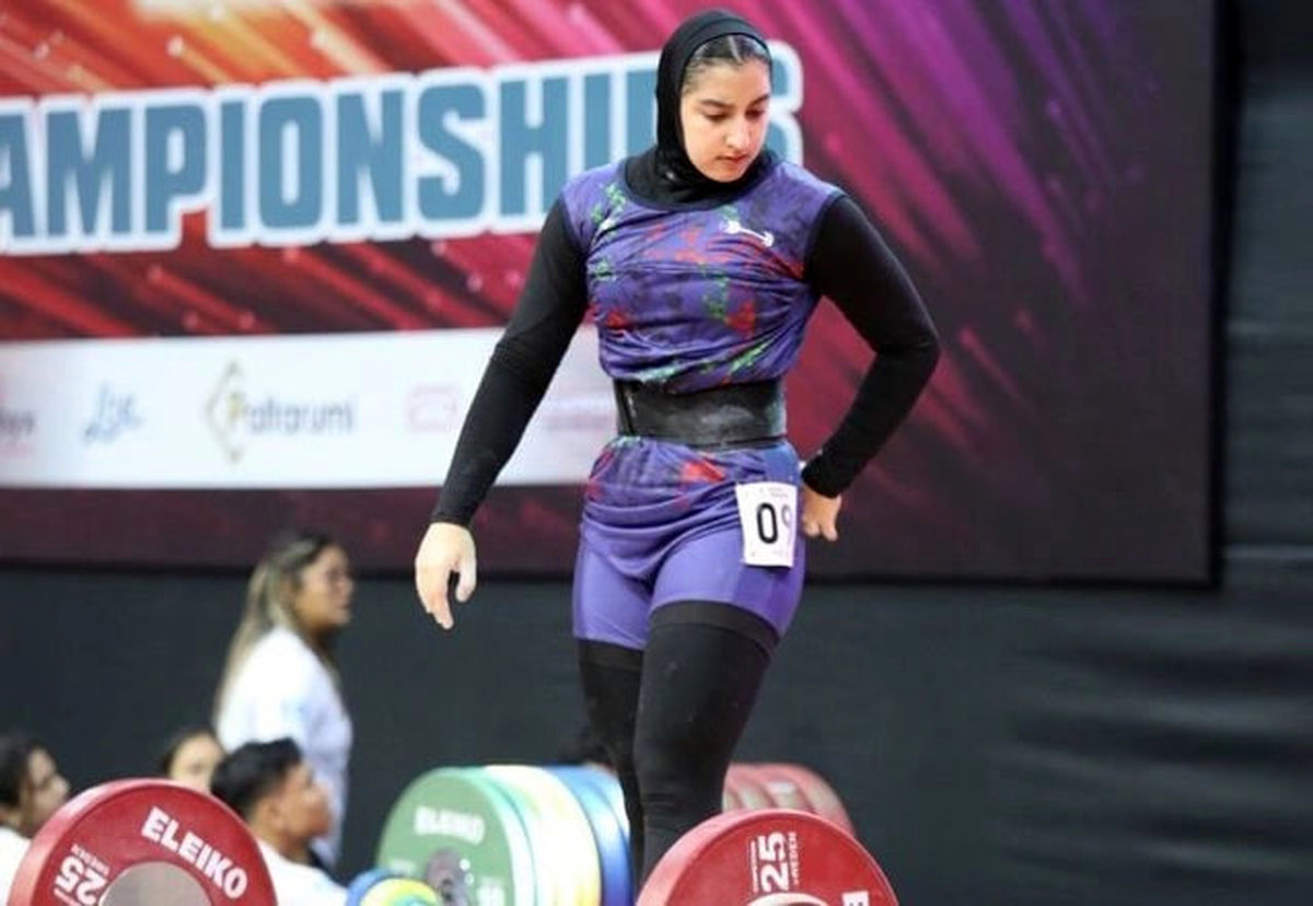 آلما حسینی به مدال برنز وزنه‌برداری جوانان آسیا دست یافت