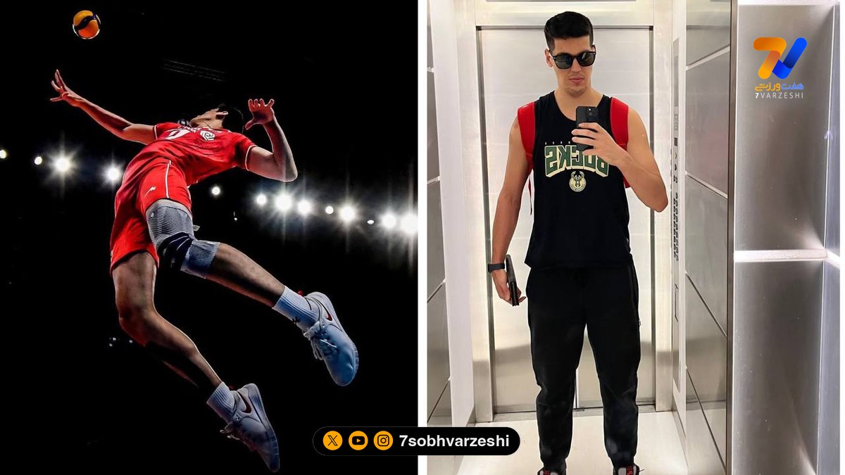 قاب ورزشی | صابر کاظمی پسر قدرتمند و قد بلند والیبال ایران