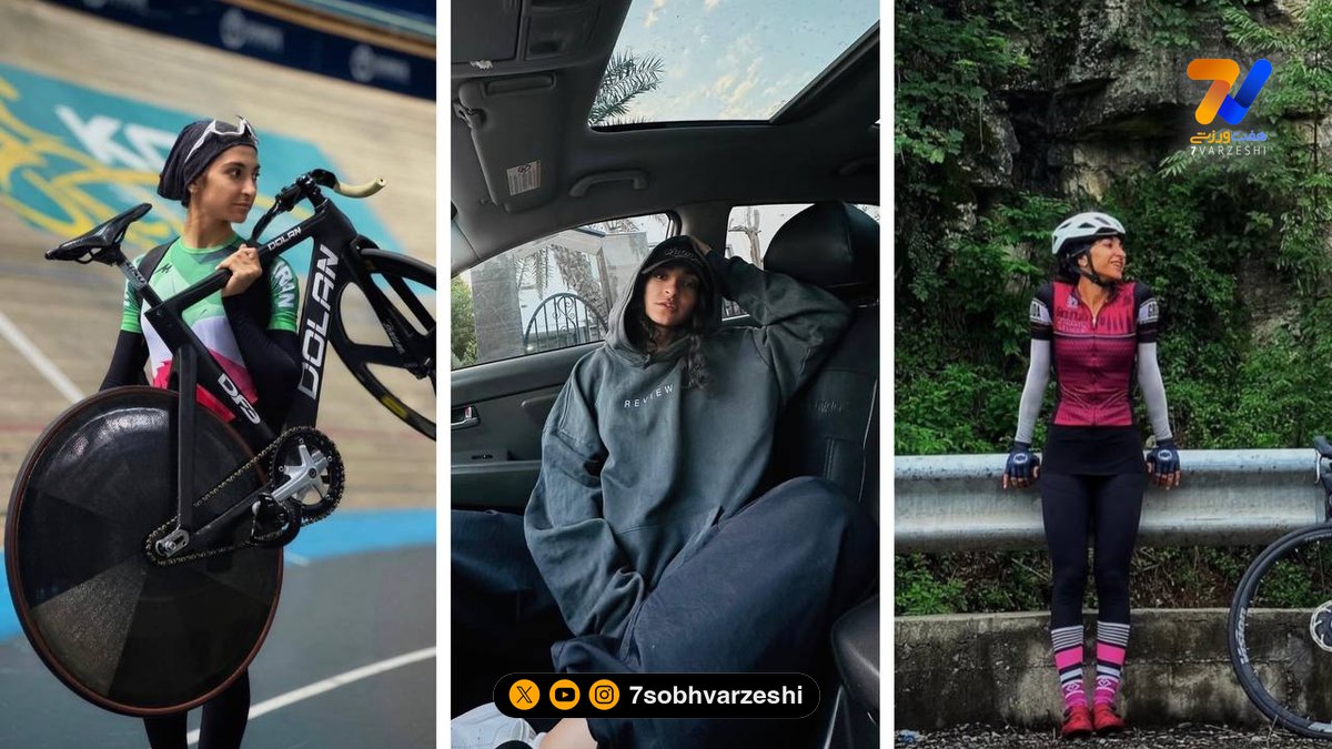 نگاه ورزشی | مائده نظری دختر دوچرخه سوار تهرانی