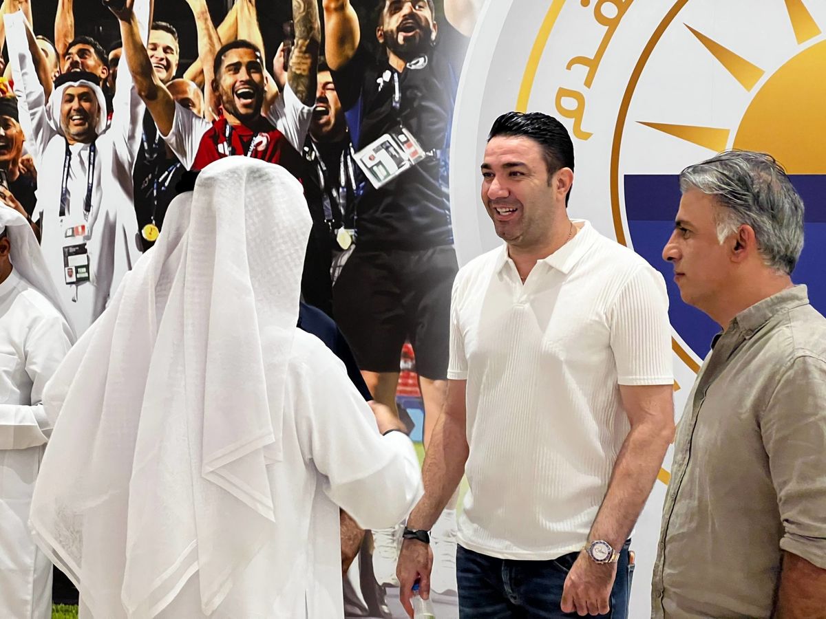 جواد نکونام شاهد برد بزرگ تراکتور در امارات!