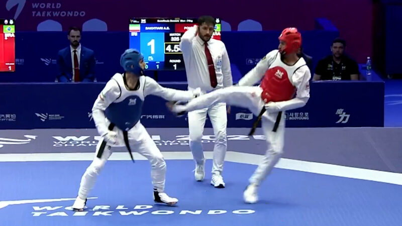 برنز امیرسینا، آخرین مدال ایران در رقابت‌های جهانی تکواندو