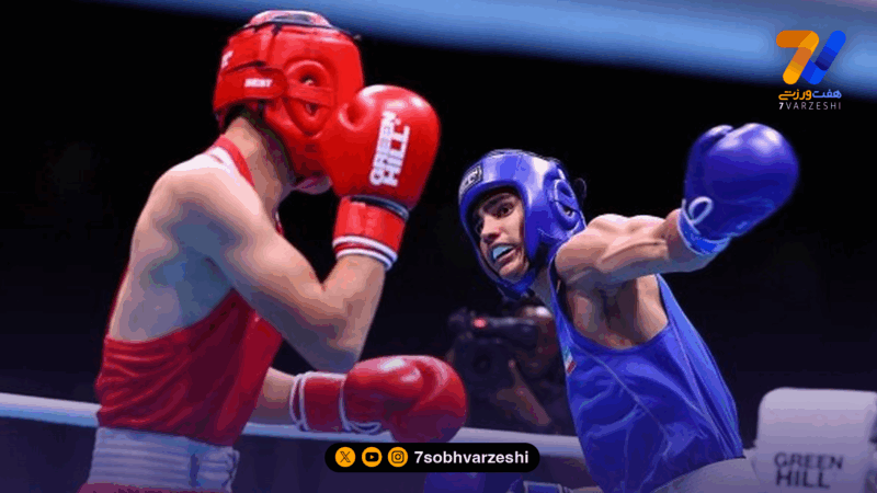 شرافتمند نقره‌ای شد؛ مدال آوری بوکسور جوان ایران در بحرین