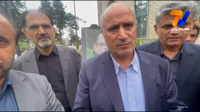 قول مهدی تاج به مردم نوشهر در مراسم احمد سعادتمند