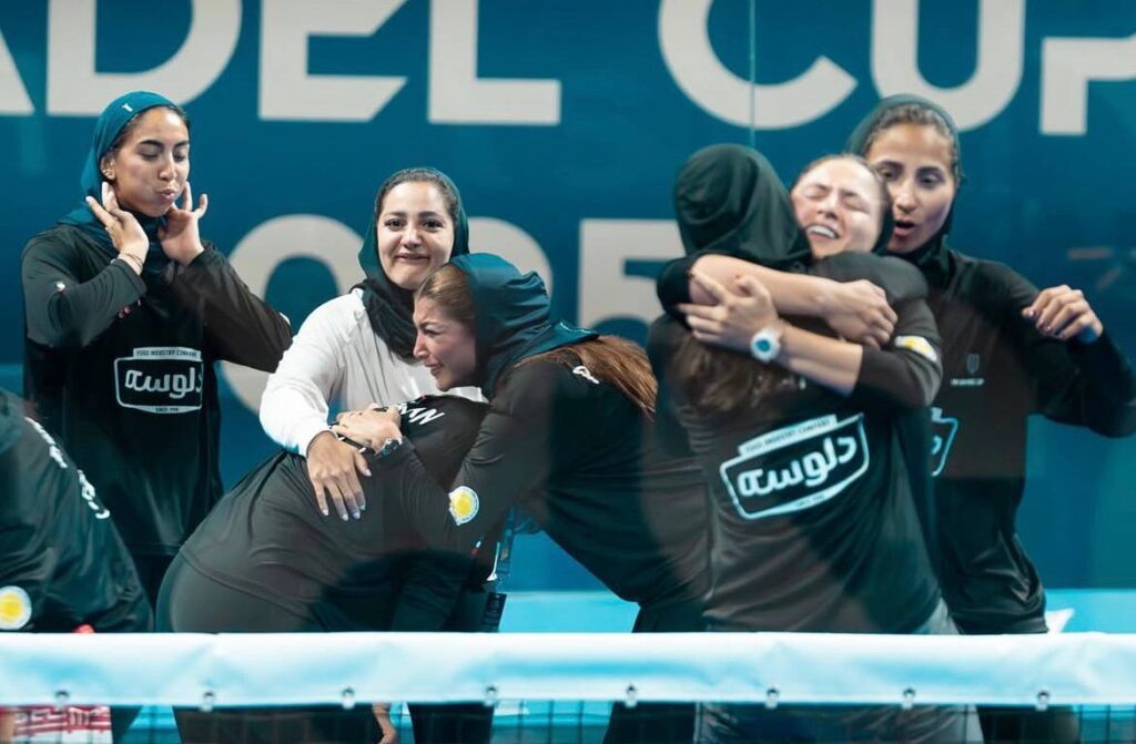 تیم ملی پدل دختران ایران