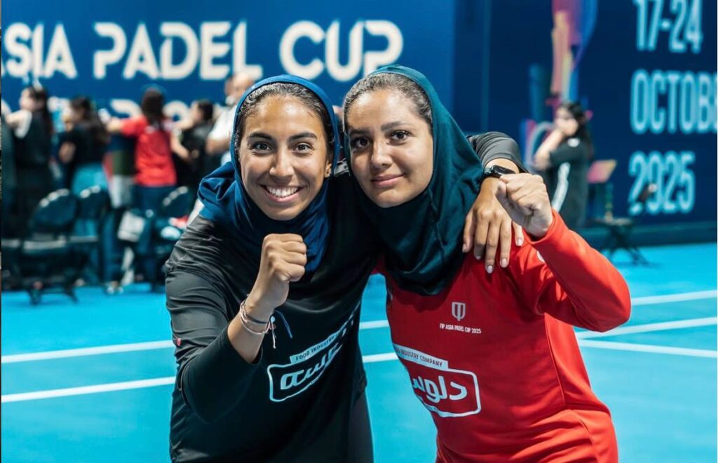 تیم ملی پدل دختران ایران