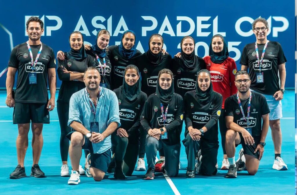 تیم ملی پدل دختران ایران