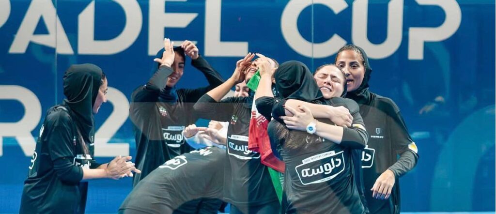 تیم ملی پدل دختران ایران