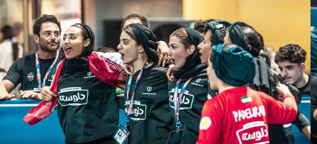 تیم ملی پدل دختران ایران