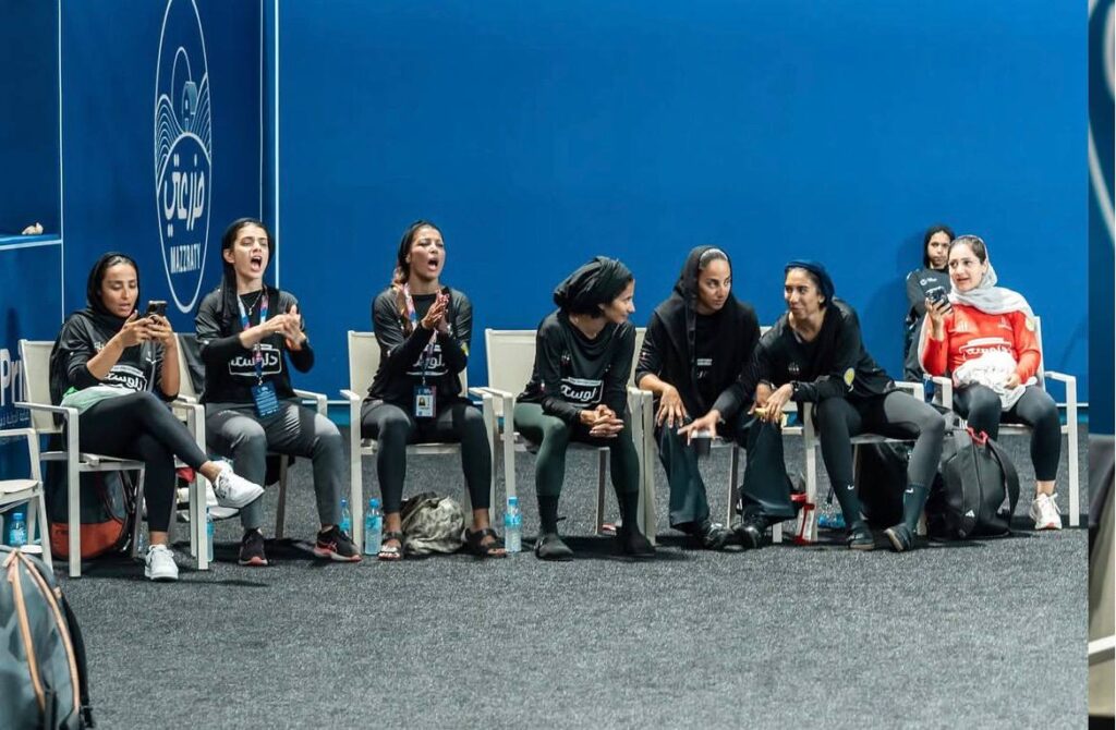 تیم ملی پدل دختران ایران