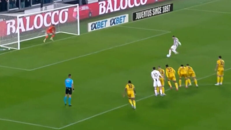 گل اول یوونتوس به اودینزه (ولاهوویچ)