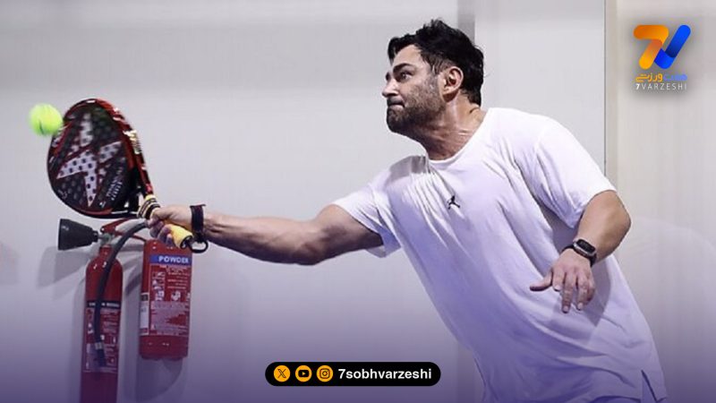کناره‌گیری محمدرضا گلزار از سرپرستی تیم ملی پدل!