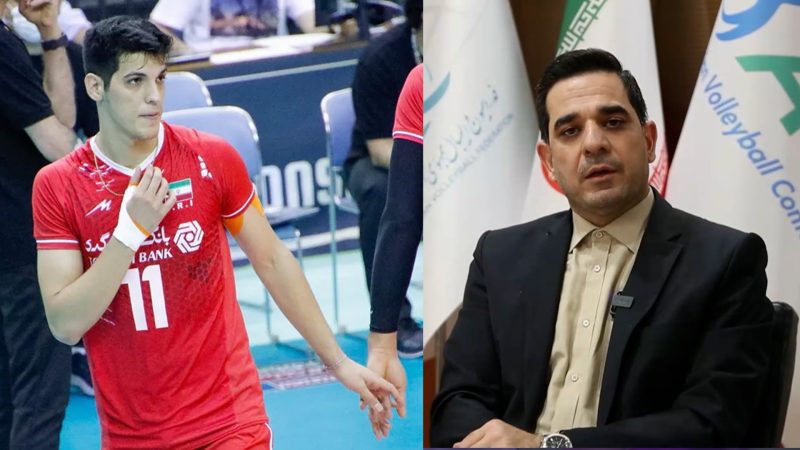 آخرین وضعیت صابر کاظمی از زبان رییس فدراسیون والیبال
