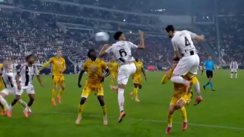 گل دوم یوونتوس به اودینتزه (فدریکو گاتی)