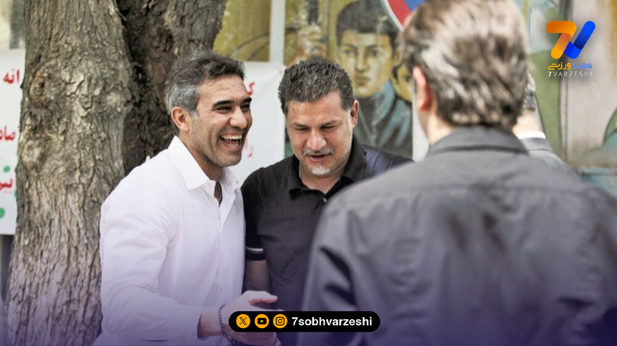 سفر در زمان | علی دایی، عابدزاده، افشین پیروانی و حمید استیلی در نماز جمعه تهران ابرستاره های فوتبال در دهه 70