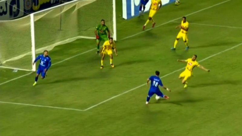 گل دوم استقلال خوزستان به فجرسپاسی توسط محمدحسین زواری