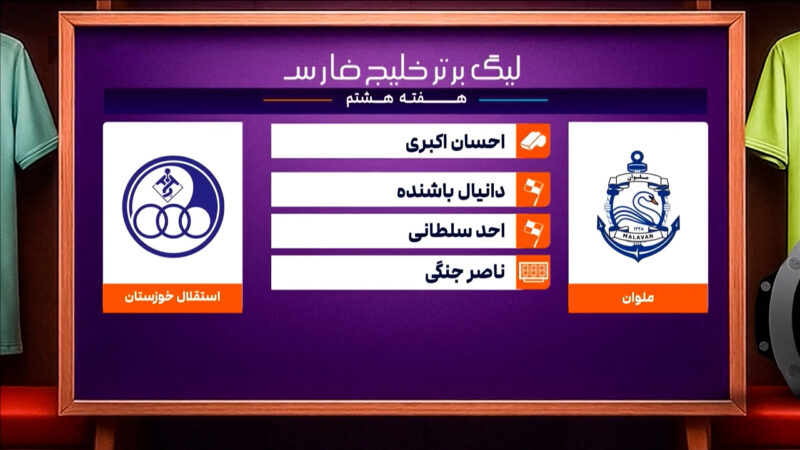 کارشناسی داوری دیدار ملوان – استقلال خوزستان