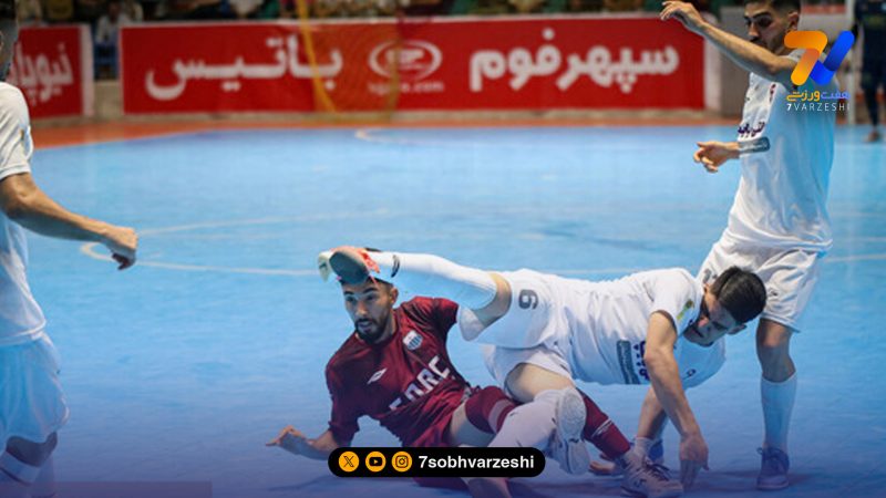 گیتی پسند صدرنشین نیم فصل لیگ برتر فوتسال شد