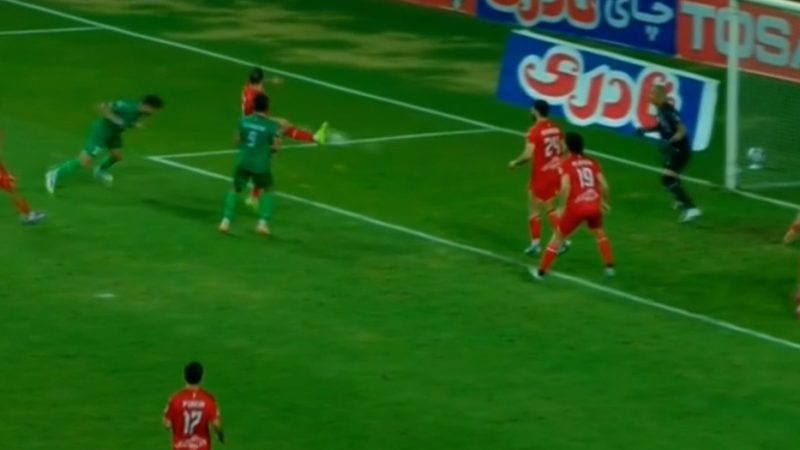 گل اول شمس آذر به فولاد توسط سهیل فداکار