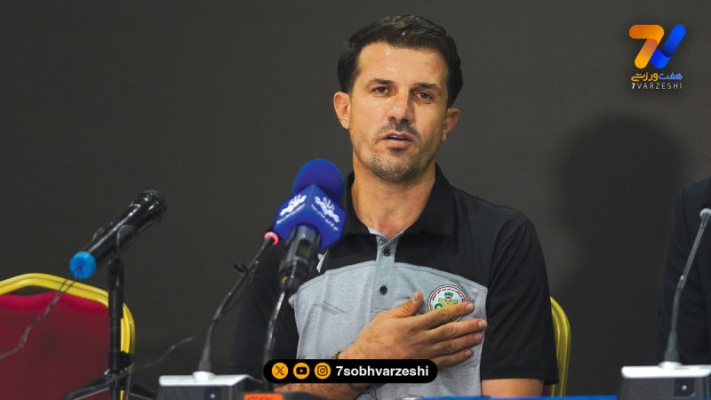 توضیح قاسم حدادی فر درباره نشست خبری پس از بازی با ملوان انزلی